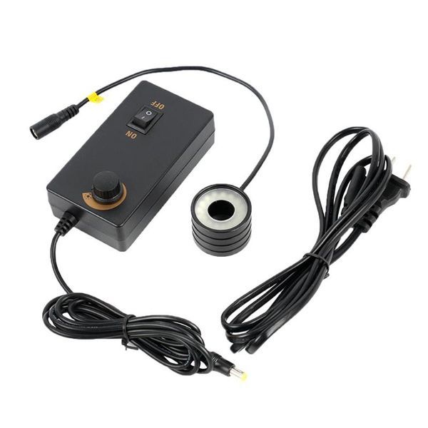 

32 led ring light 28mm installation diameter illuminator lamp microscope accessory for industry hdmi usb video microscope