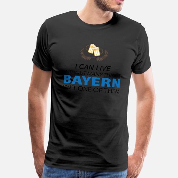 

bavaria t shirt men design tee shirt o-neck cool famous breathable summer style letters shirt