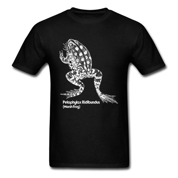 

модное man tops geek t shirt персонализированная тенниска купоны tshirt с коротким рукавом одежда амфибия marsh frog печать teeshirt