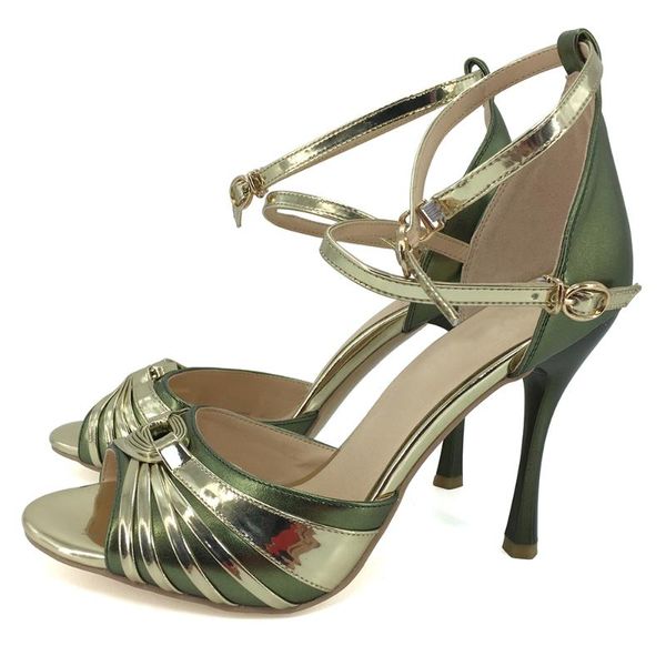 

women thick heel job green summer ladies 2020 latest high heel sandals, Black