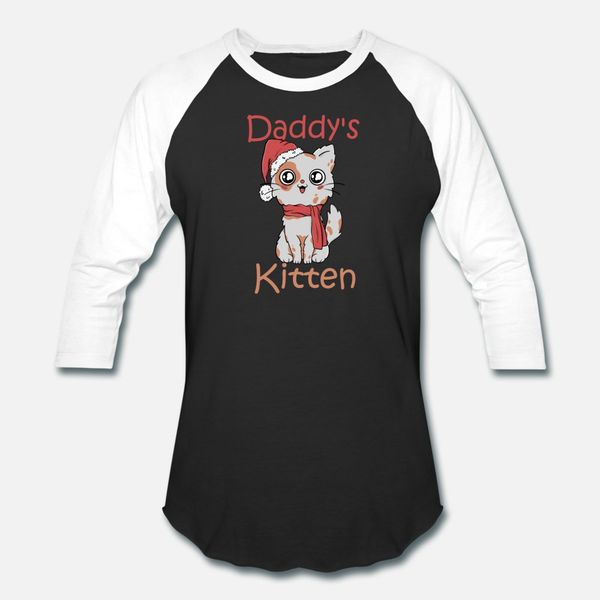 

daddy s kitten t shirt men printed 100% cotton o-neck family famous funny casual spring autumn trend shirt