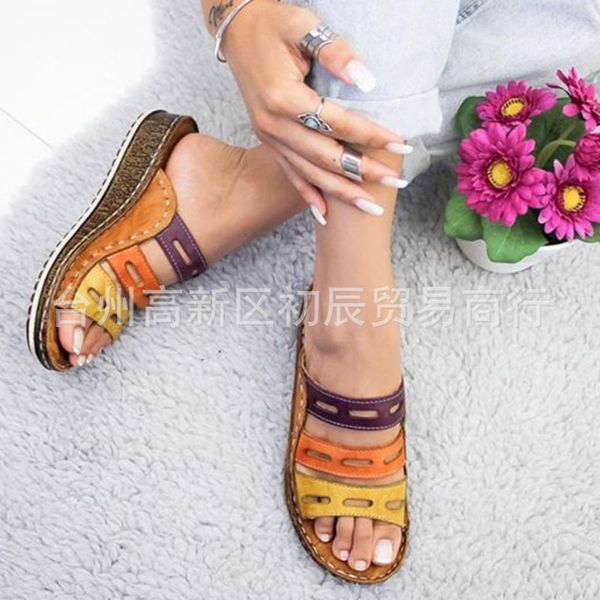 

popular 43 large size sandals in europe and the united states, Black