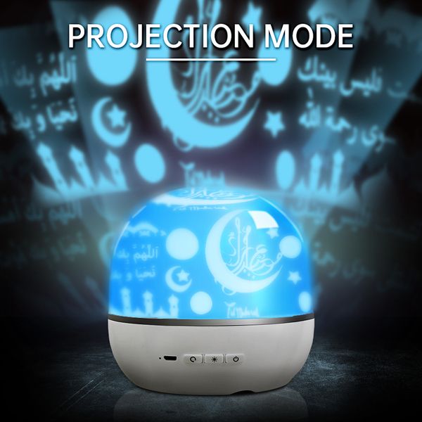 

portable speakers quran lamp speaker projection app control night light led koran player kids for learning