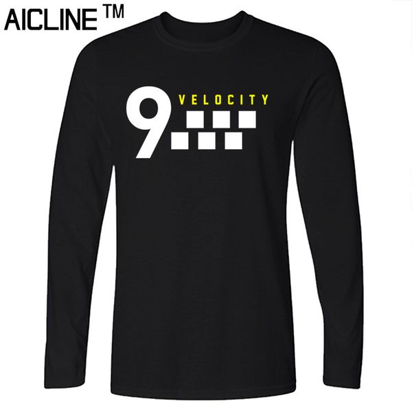 

long sleeved t shirt counter strike global velocity 9 t shirts summer slim fit casual man tees fashion normal t-shirts