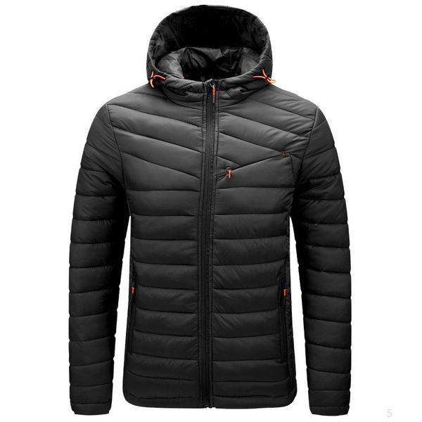

men's winter warm outdoor down jacket fashion y8fqab, Black