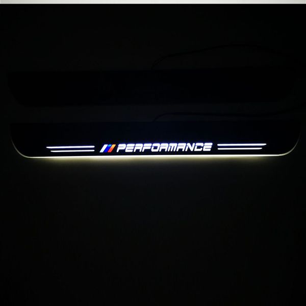 

waterproof moving led welcome pedal car scuff plate pedal door sill pathway light for bmw z4 e85 e86 e89