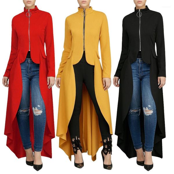 

clothes dressing solid color long spring autumn wear slim fit irregular dress vestidoes women, Black;gray