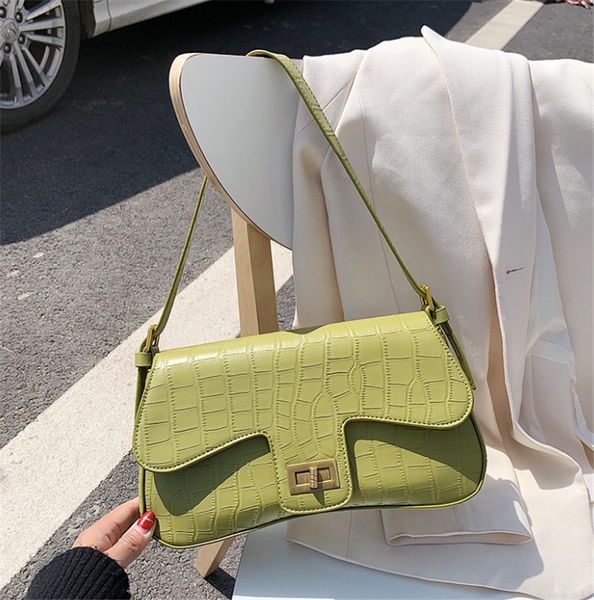 

new-bag 2020 new spring summer texture single shoulder
