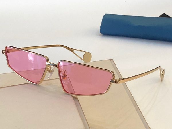 

2020 fashion luxury 0537s designer sunglasses for women fashion wrap sunglass pilot frame coating mirror lens carbon fiber legs summer style, White;black