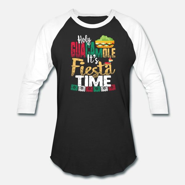 

holy guacamole it's fiesta time funny cinco de t shirt men customized tee shirt round collar kawaii crazy building spring letter shirt