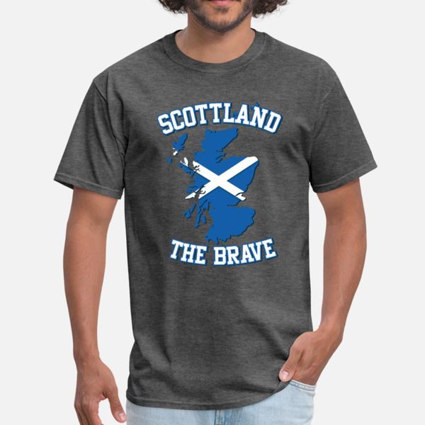

scotland t shirt men printed tee shirt s-xxxl costume loose funny spring vintage shirt