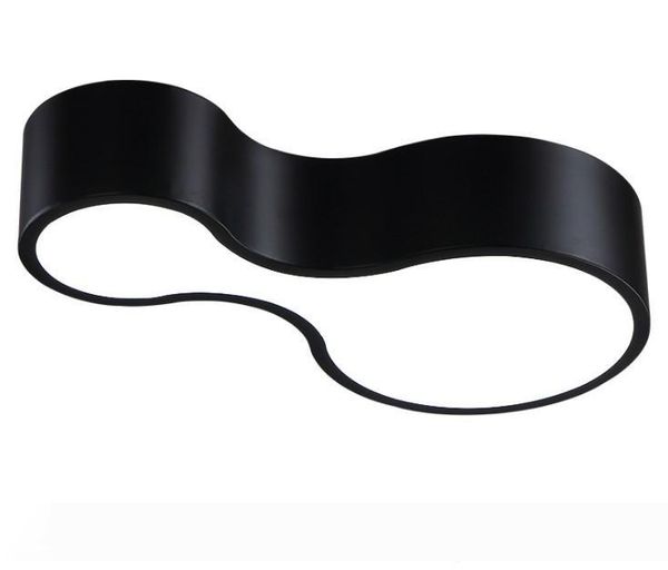 

modern ceiling lights simple personality creative bowling black white diy combination iron led lamp living room bedroom lighting llfa