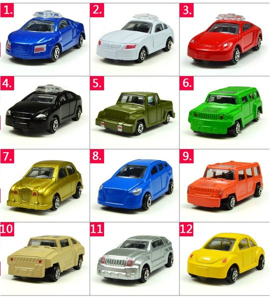 

wholesale model cars toy 1:64 scooter cars promotional gift toys for kids mix items