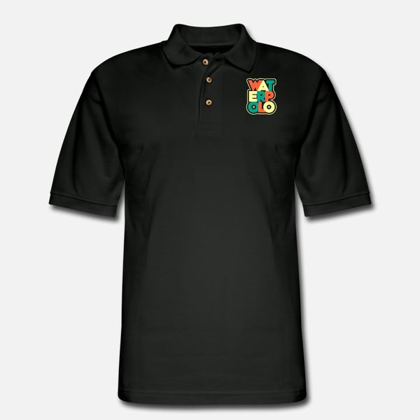 

water polo t shirt men printed short sleeve size s-3xl formal gift funny casual summer style pictures shirt