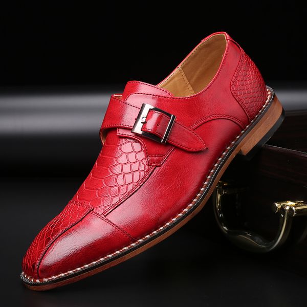 

men pu leather shoes casual shoes dress brogue spring ankle boots vintage classic male f376, Black