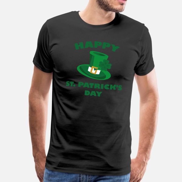 

happy st patrick s day t shirt men design cotton crew neck normal famous comfortable spring vintage shirt