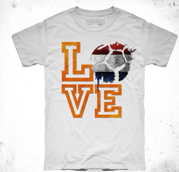 

sport new 2019 funny print t shirt men love olanda mondiali europei robben persiet shirt sale
