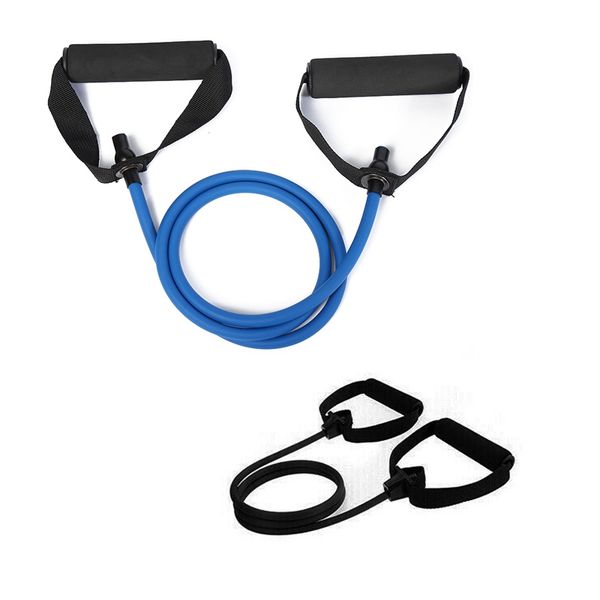 

fitness exercise cords pull rope stretch resistance bands elastic yoga training 20lb+25lb