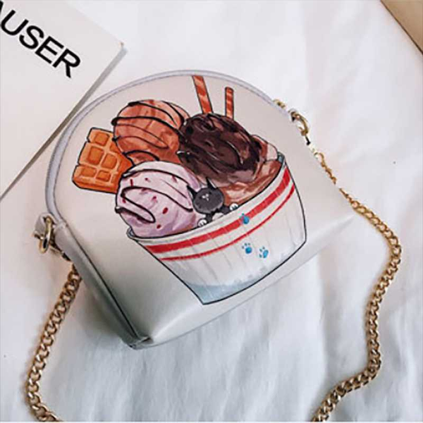 

2020 new cartoon shoulder bag chains messenger designers luxury handbags women bags female fashion girls leisure personality