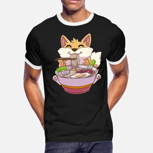

ramen shiba inu anime t shirt men gift tee shirt round neck unique gift new fashion spring leisure shirt