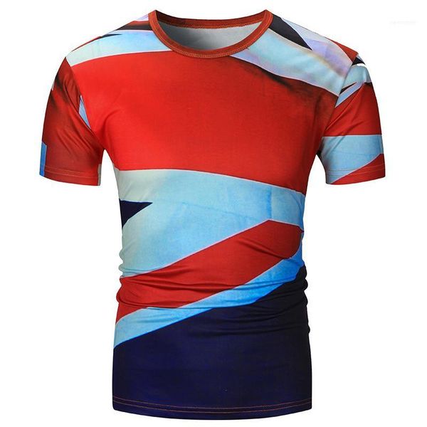 

clothing mens 2020 luxury designer tshirts summer 3d print casual tees slim fashion crew neck male, White;black