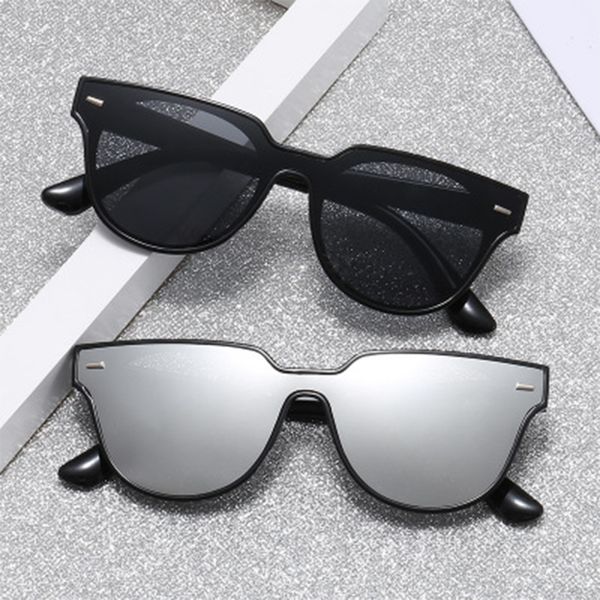 

new fashion classic women sunglasses female vintage luxury plastic brand designer cat eye sun glasses uv400, White;black
