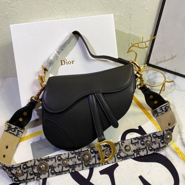 

selling fashion handbag designer shoulder bag designer bags female wild diagonal shoulder bag saddle bag natural style