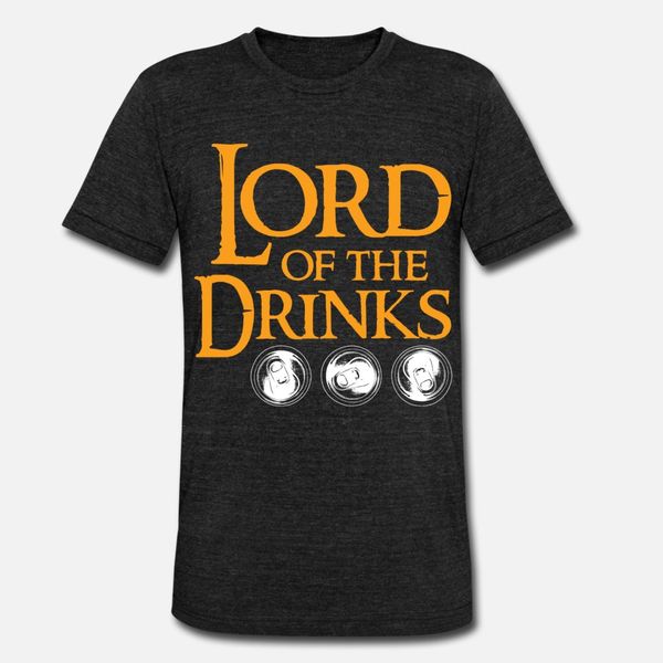 

the lord of the drinks t shirt men customize cotton s-xxxl letters fitness casual spring autumn cool shirt