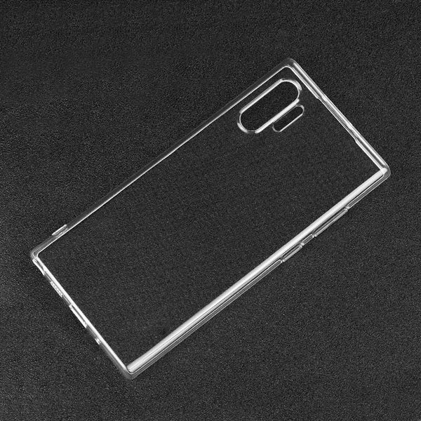 

1.2mm ultra-thin мягкая tpu случаи transparent прозрачная крышка для samsung galaxy note 10+ plus / note 10