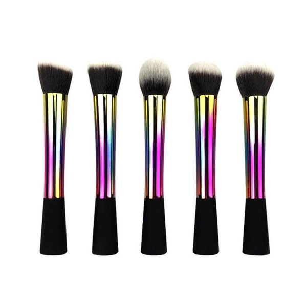 

5 pcs makeup brushes set eye shadow blending eyeliner eyelash eyebrow brushes blending beauty make up brush