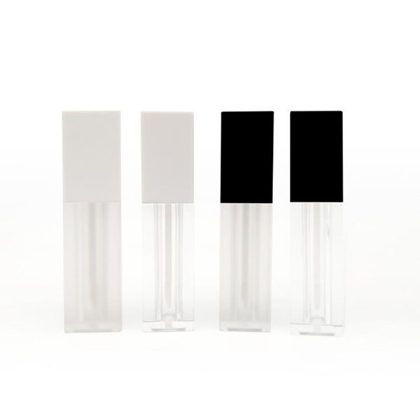 

storage bottles & jars 50pcs 5ml empty lipstick tubes square eye cream lip glaze liquid gloss stick