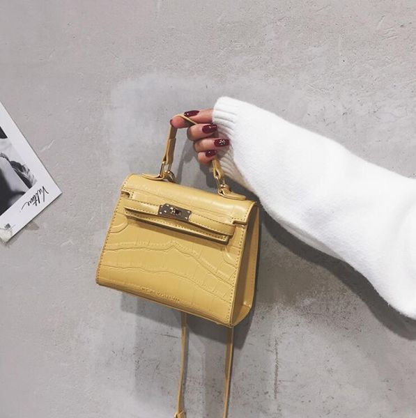 

new design lady's oblique handbag with foreign style and leisure baitao crocodile pattern single shoulder bag handbags ing