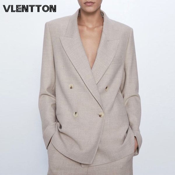 

2020 spring autumn vintage women blazers and jackets chic button solid suit coat female outwear office lady blazer feminino, White;black