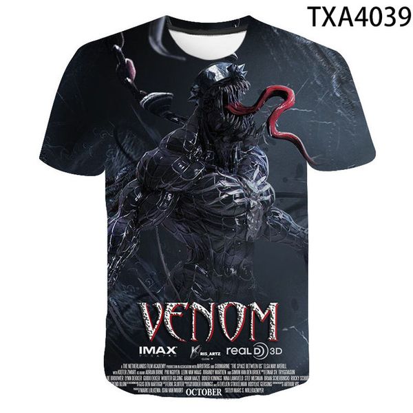 

venom 3d boy girl printed cool 3d print shirts hentai harajuku horror men clothing