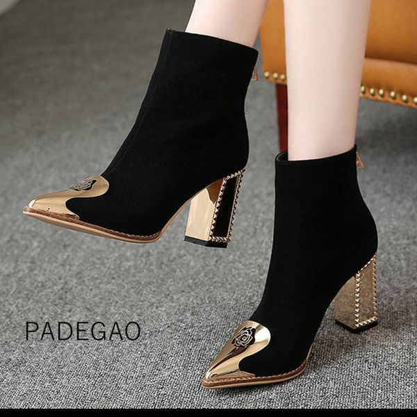 

women boots 2019 ankle boots for women korean casual fashion winter boots wemon cx200820, Black