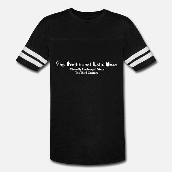 

traditional latin mass t shirt men create 100% cotton o-neck novelty anti-wrinkle comical summer original shirt