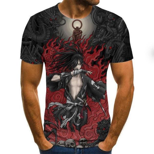 

new arrivals mens 3d anime t -shirt print quick dry 3d print shirts anime funny aesthetic men clothing