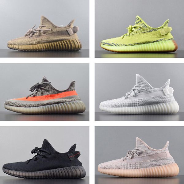 

2020 kanye west v2 men women running shoes eliada abez asriel israfil tail light cinder reflective black static sport sneakers