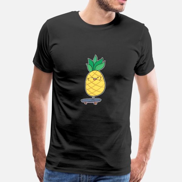 

pineapple t shirt men designs cotton s-3xl slim cute funny casual spring leisure shirt