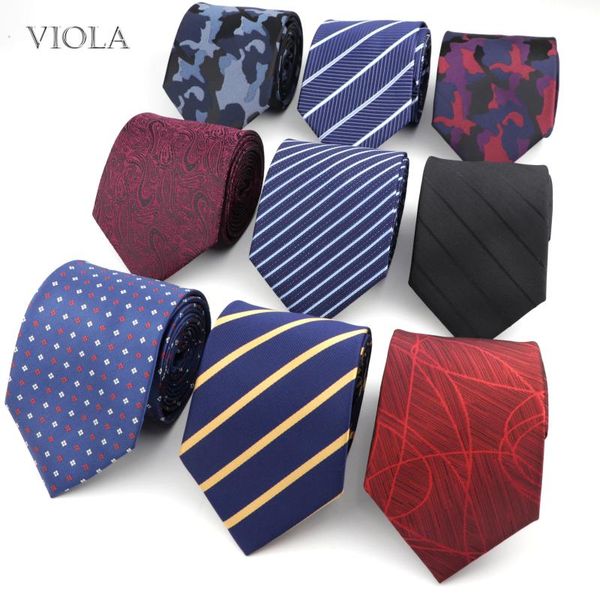

8cm ties gentleman striped plaid quality formal polyester necktie men suit tuxedo business banquet dinner male gift accessory, Black;gray
