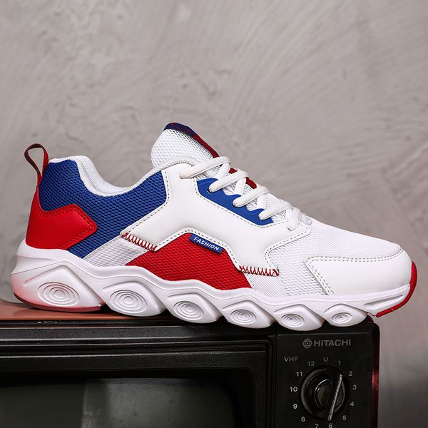 

fashion men shoes summer new casual shoes light breathable trend men sneakers luxury lace-up men vulcanize shoes