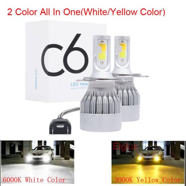 

2pcs 3000k 6000k h7 led car headlight h4 bulb h1 h11 h3 h8 h9 9005 3 9006 4 h27 9007 80w 12000lm turbo auto lamps fog lights