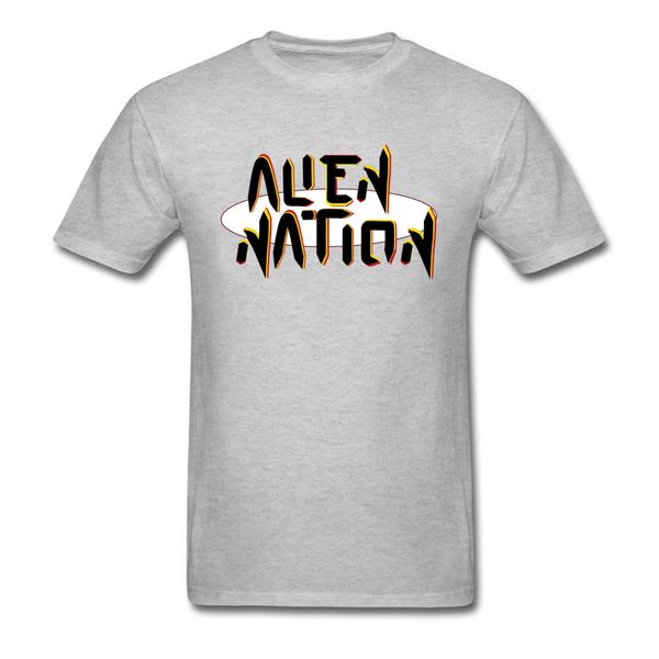 

round neck fashion tees alien nation youth t shirt casual men's shirts printed on t shirt text drop shipping