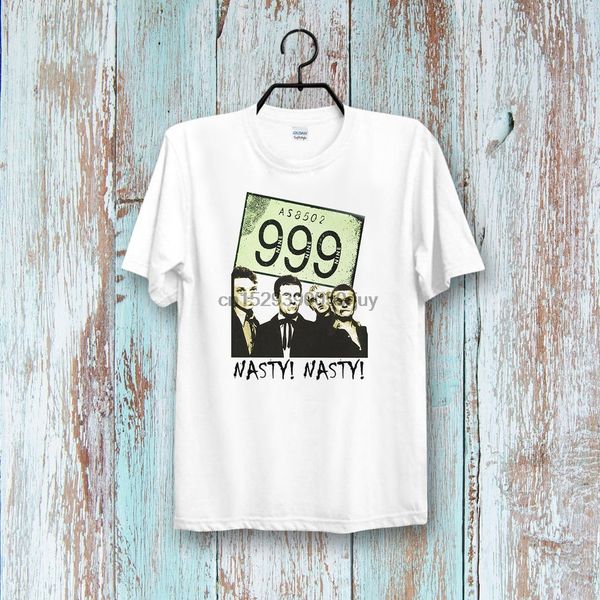 

nasty nasty 999 rock tee vintage ladies t shirt b411