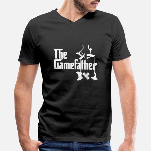 

gaming father mafia dad gamer gift idea t shirt men designing short sleeve plus size 3xl formal fitness comfortable summer vintage shirt