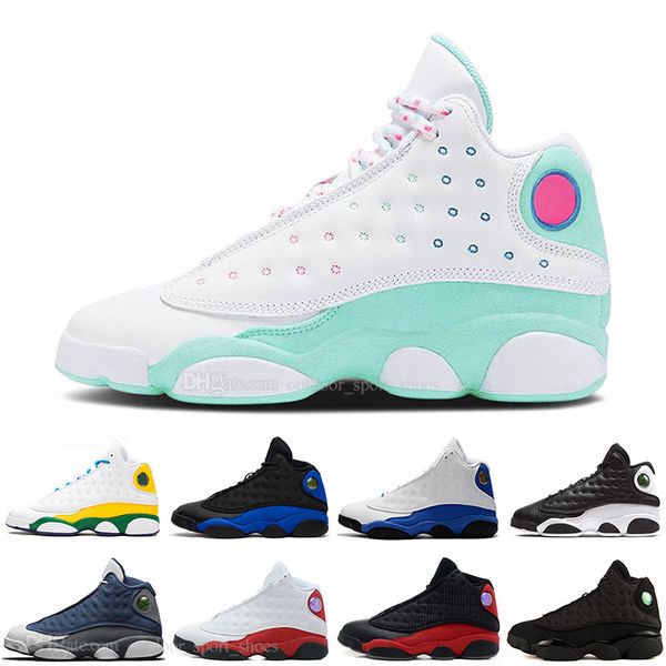

2020 new 13 13s flints bred cny men basketball shoes hyper royal captain america pink ivory black cat wheat mens sports designer sneakers