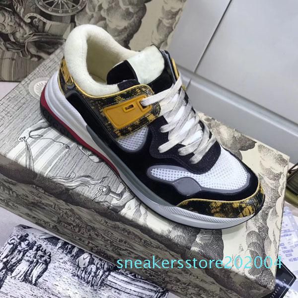 

r3 new arrival fashion men women casual shoes luxury designers sneakers shoes genuine leather bee embroidered men shoes s04, Black