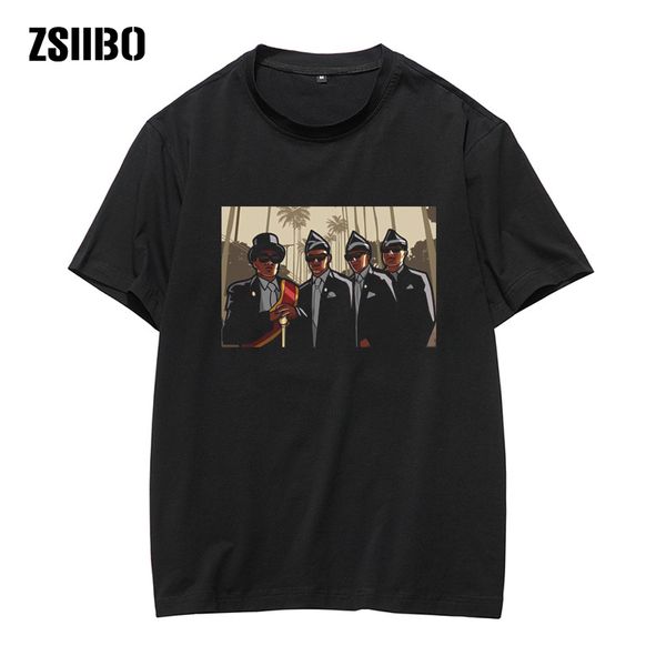 

summer fashion men's t shirt fashion men print short sleeve o-neck t-shirt blouses african funeral ceremony professional team