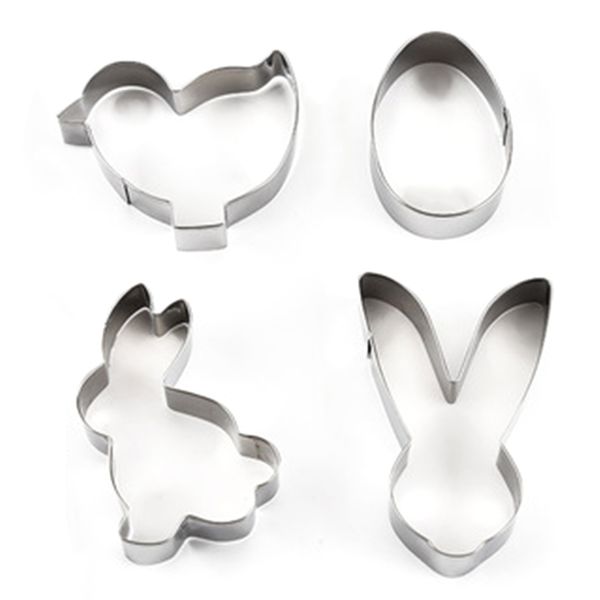 

decorating baking tools 3d animal style stainless steel reusable biscuit mold