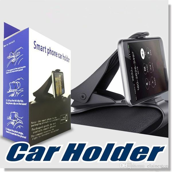 

cgjxscar mount universal dashboard phone bracket car holder stands adjustable sight angle for samsung htc lg huawei with retail box